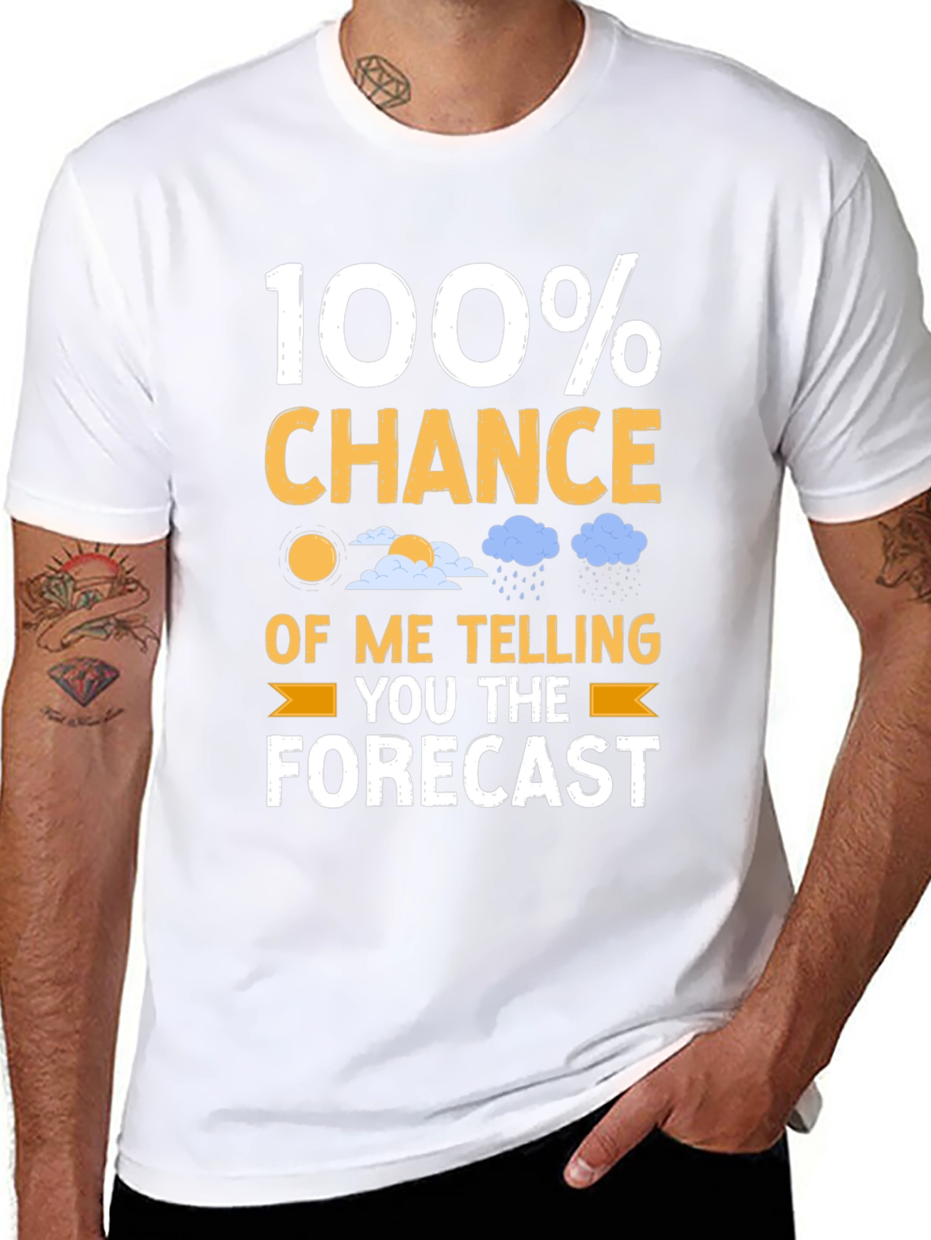 Funny Weather Forecast T-Shirt