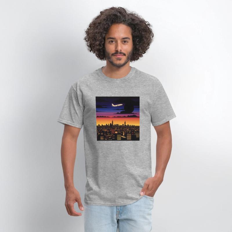 Nightscape Urban Hiroshi Nagai Abstract