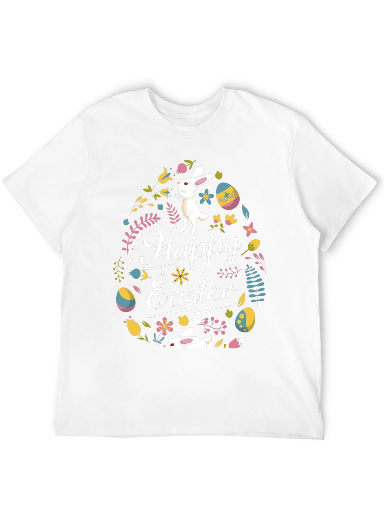 Happy Easter Bunny T-Shirt - Cute Holiday Tee