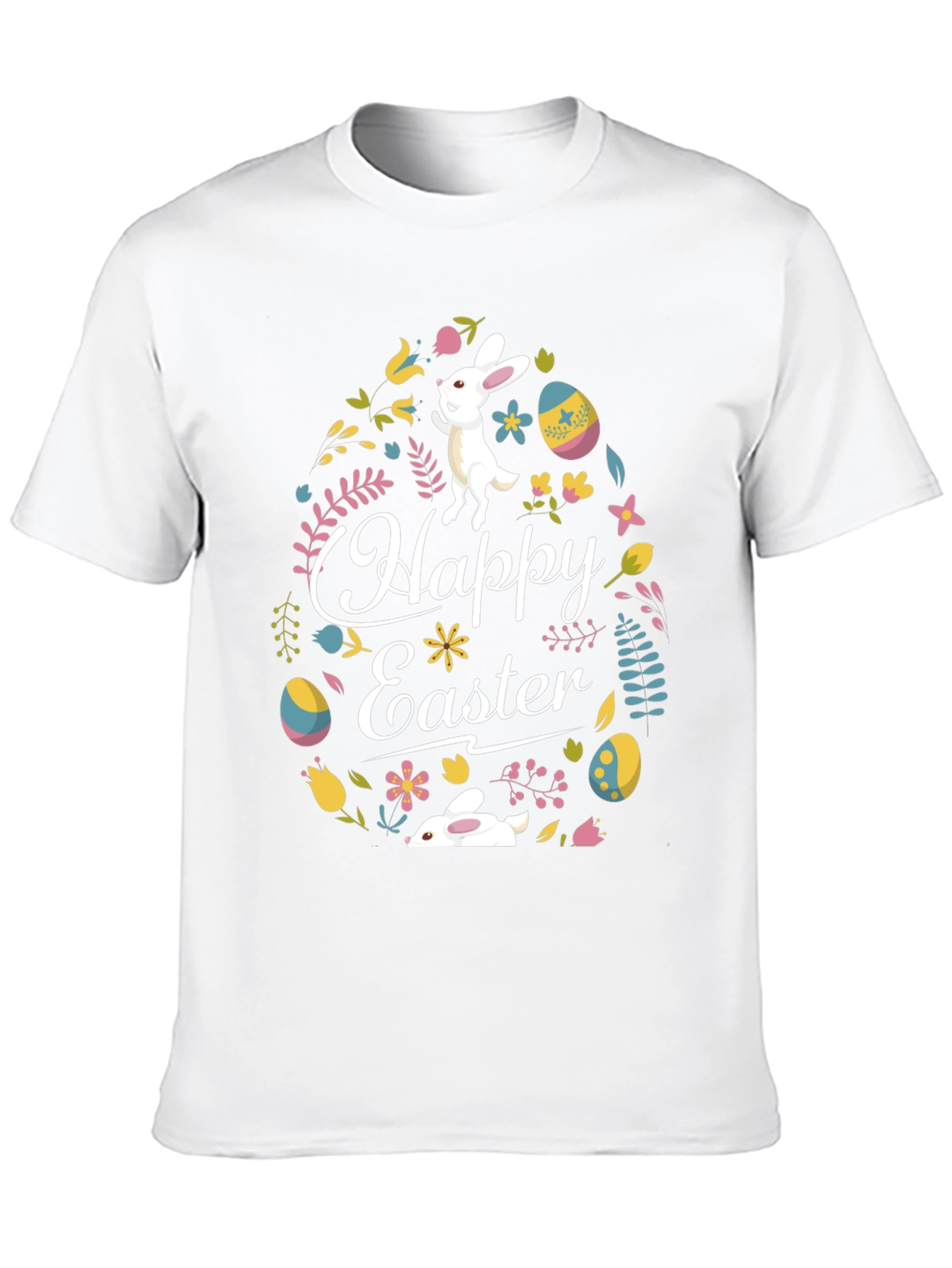 Happy Easter Bunny T-Shirt - Cute Holiday Tee