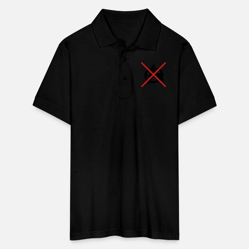 No anarchy symbol logo