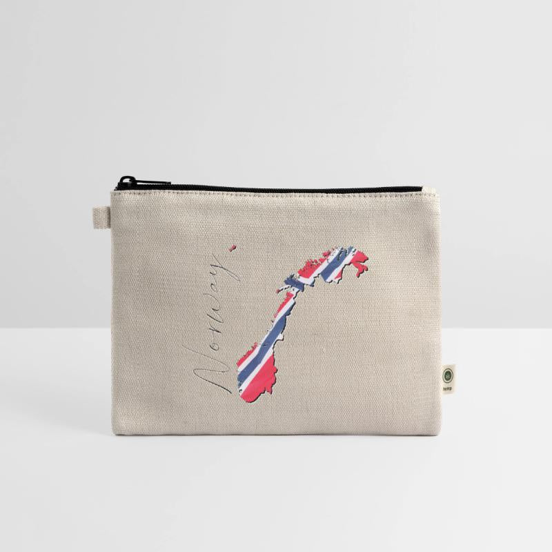 Norway Flag in Norway Map EN