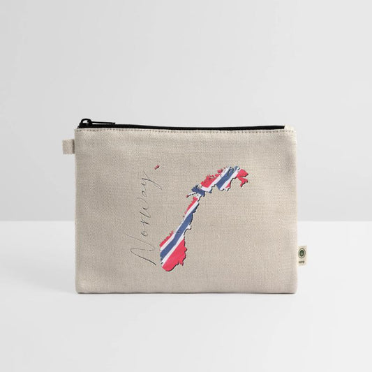 Norway Flag in Norway Map EN