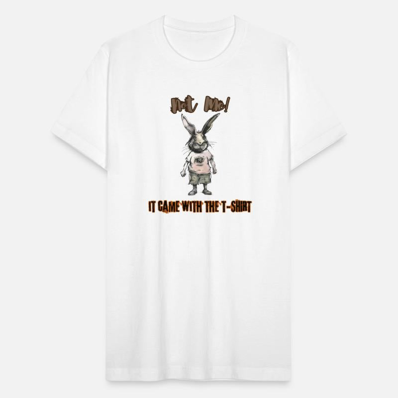 Not Me! Grunge Rabbit with an Alibi Tee
