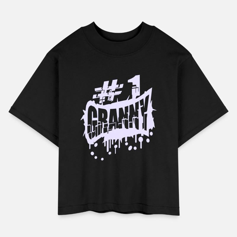 Number 1 Hashtag One First Time Grandma Granny