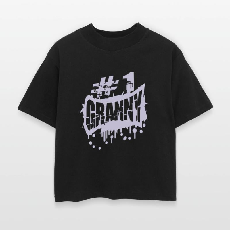 Number 1 Hashtag One First Time Grandma Granny