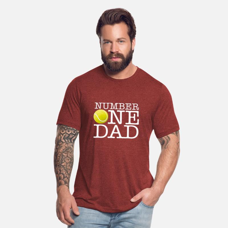 Number One Dad - Racquet Sports Lover Tennis Sport