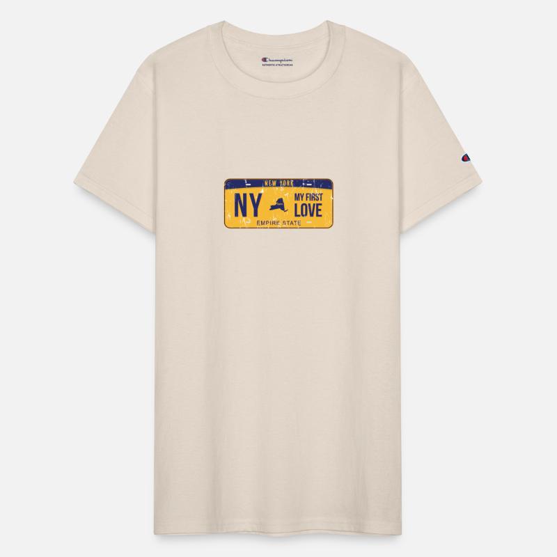 NY My First Love License Plate