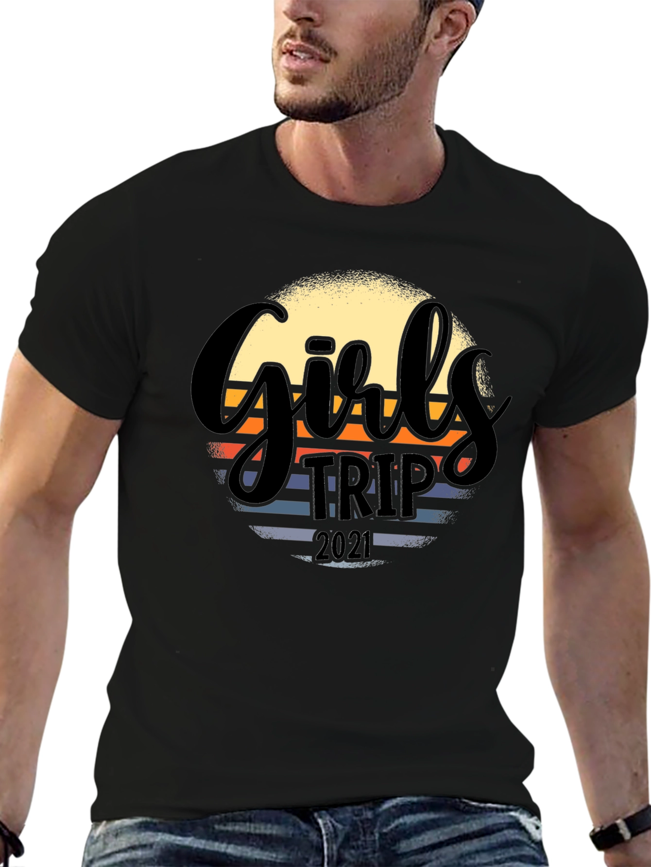 Girls Trip 2021 Graphic Tee - Retro Style