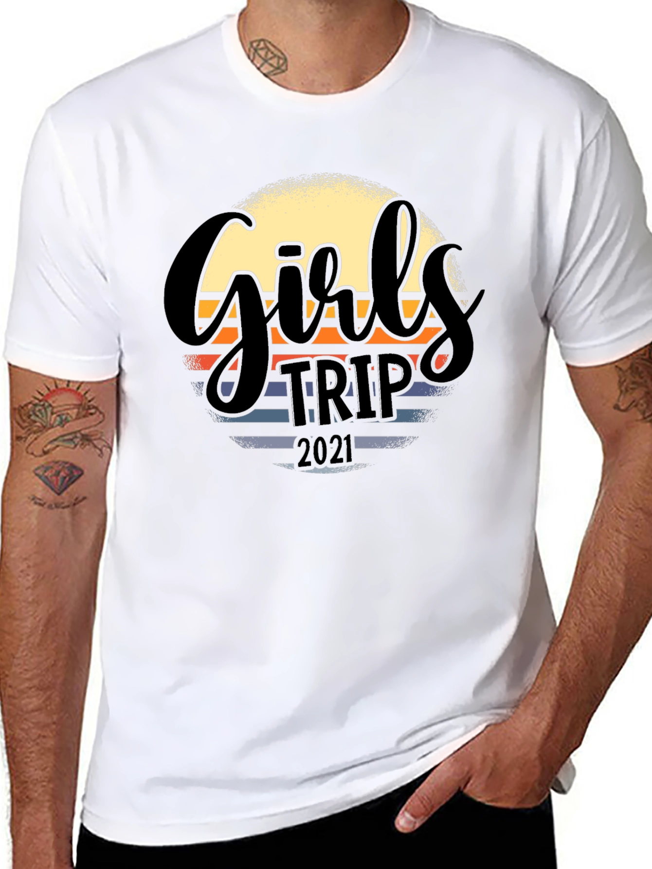 Girls Trip 2021 Graphic Tee - Retro Style
