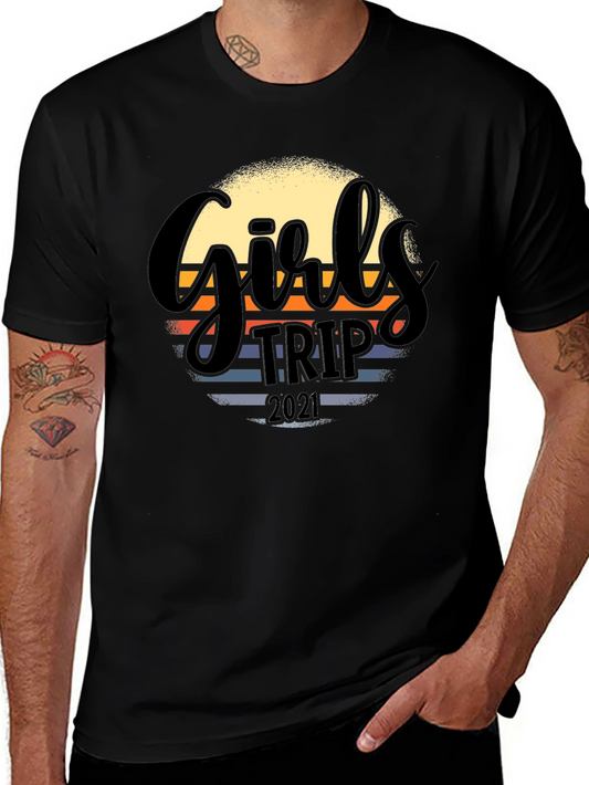 Girls Trip 2021 Graphic Tee - Retro Style