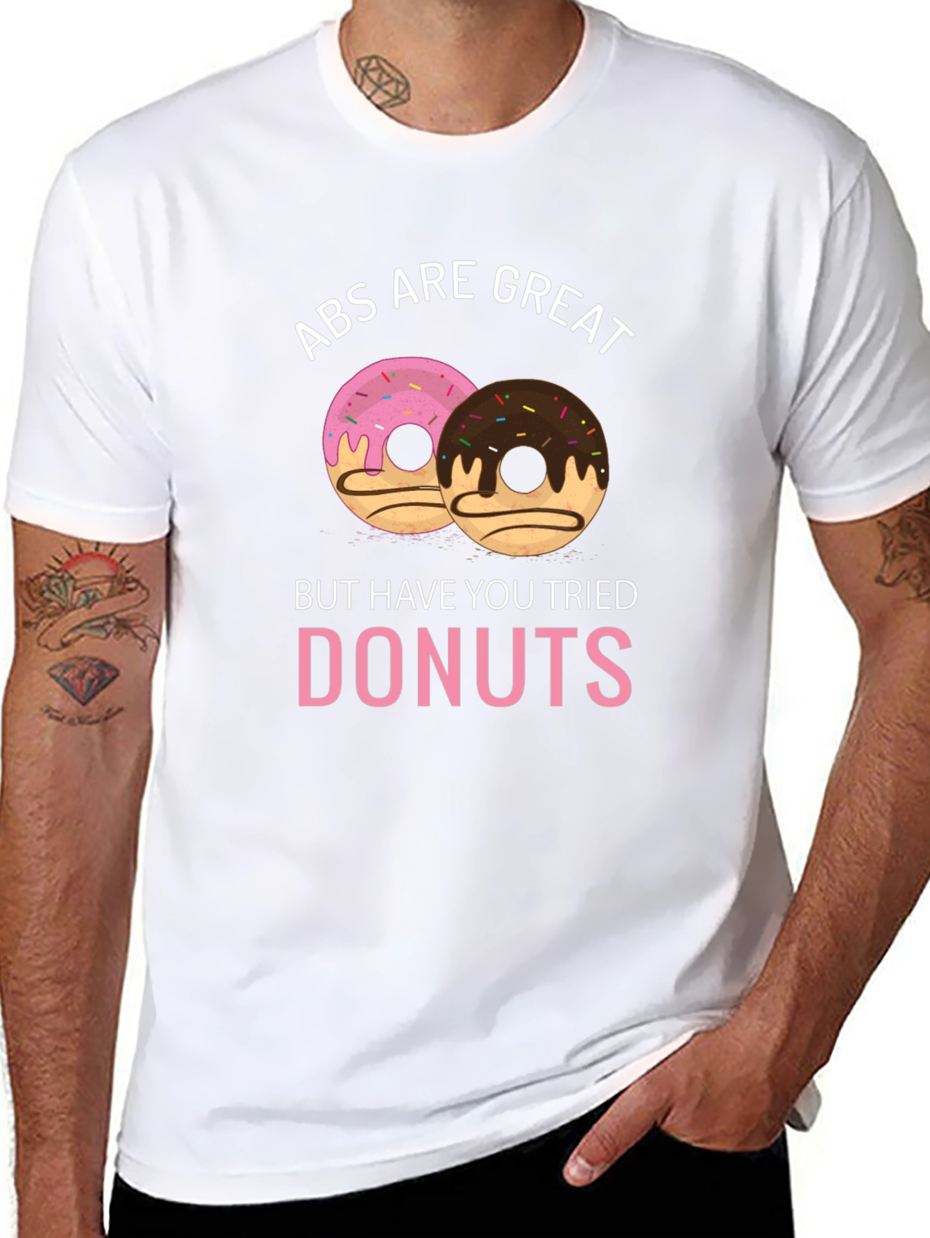 Abs Are Great Donuts T-Shirt