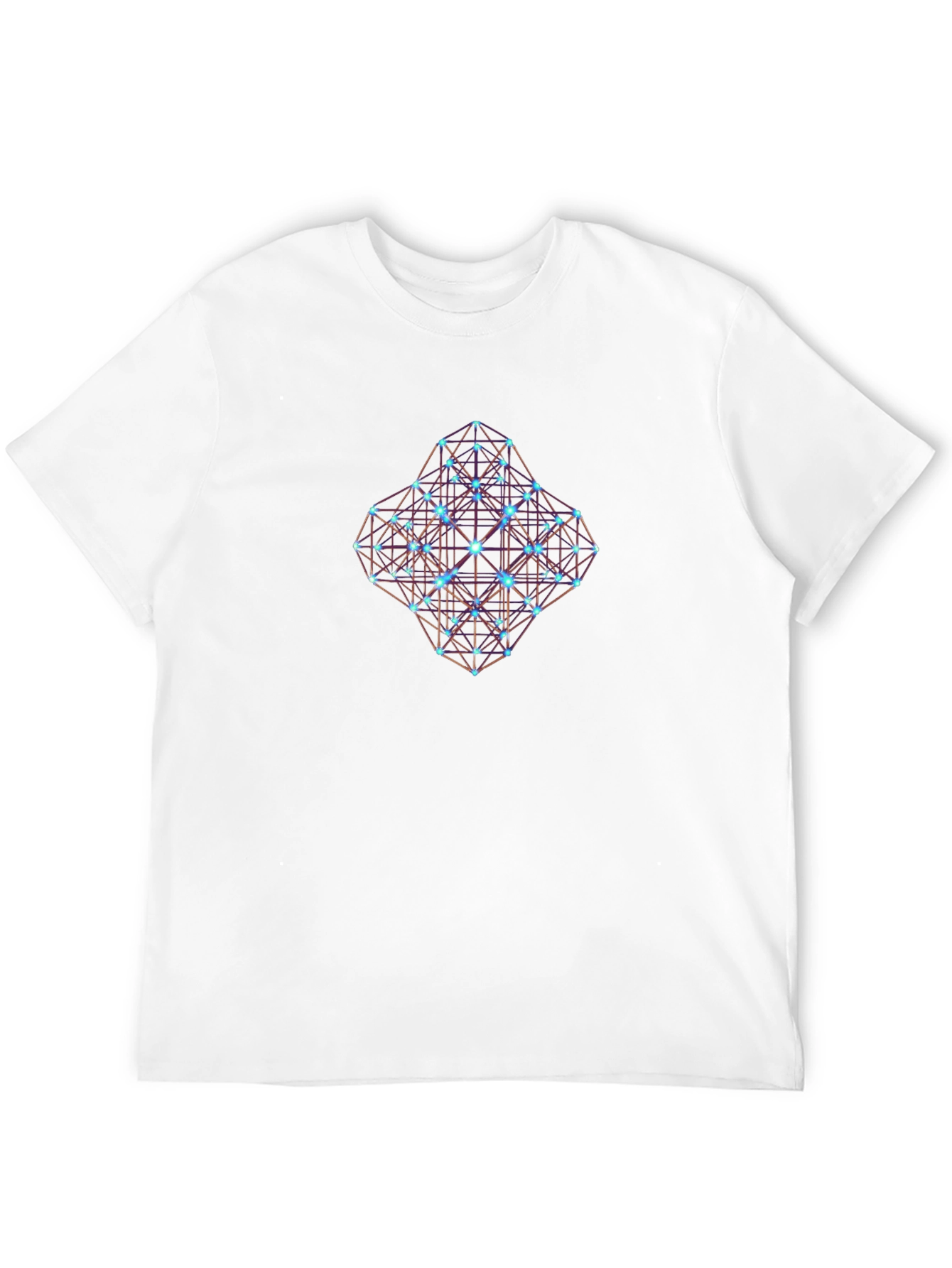 Geometric Cube T-Shirt - Black