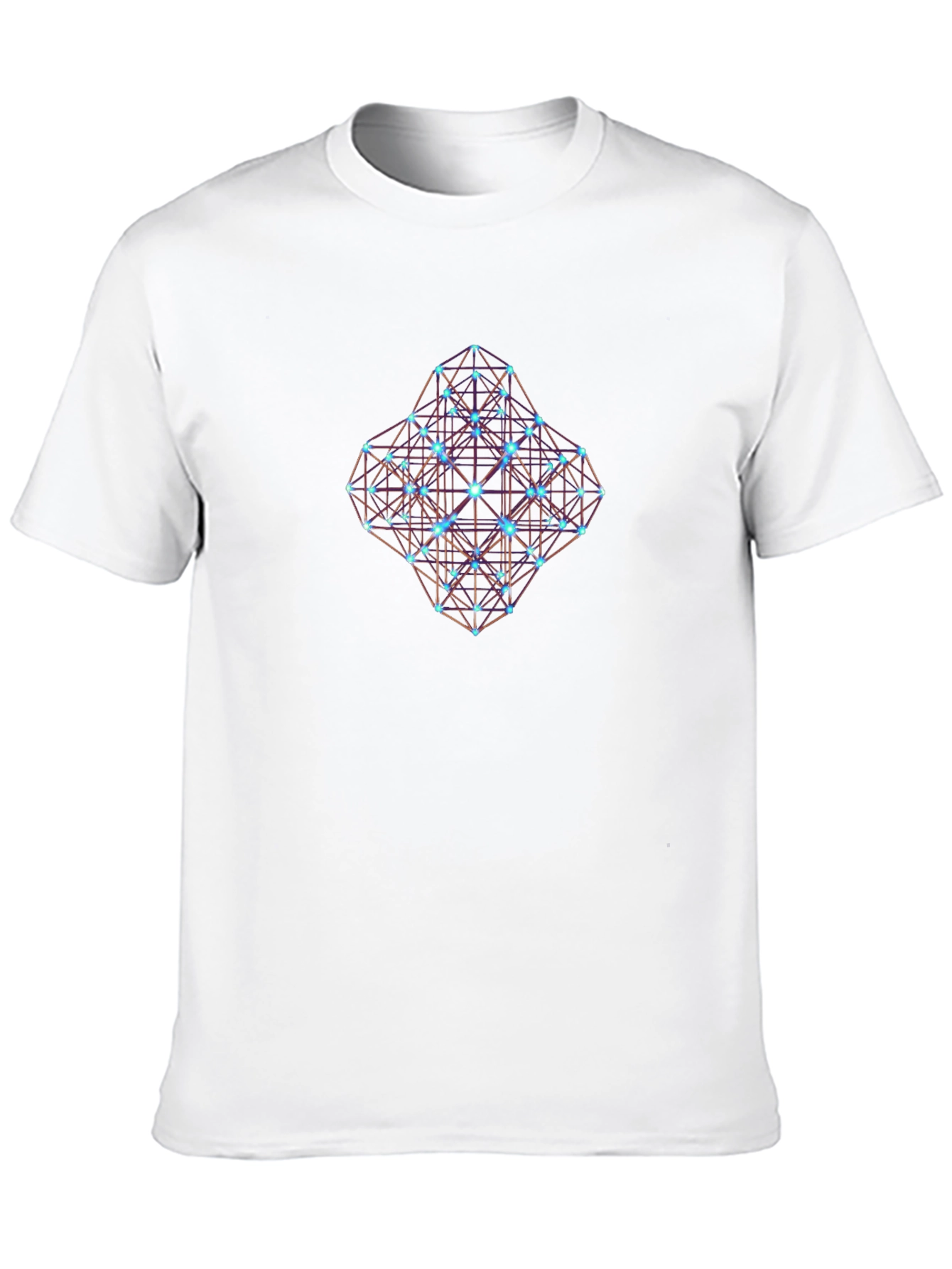 Geometric Cube T-Shirt - Black