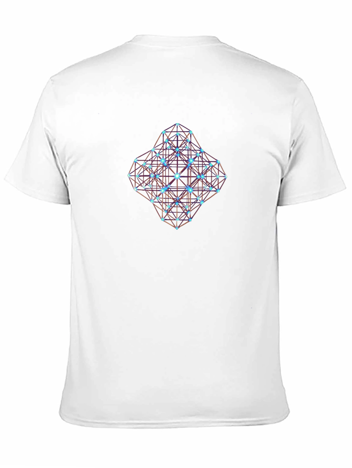 Geometric Cube T-Shirt - Black