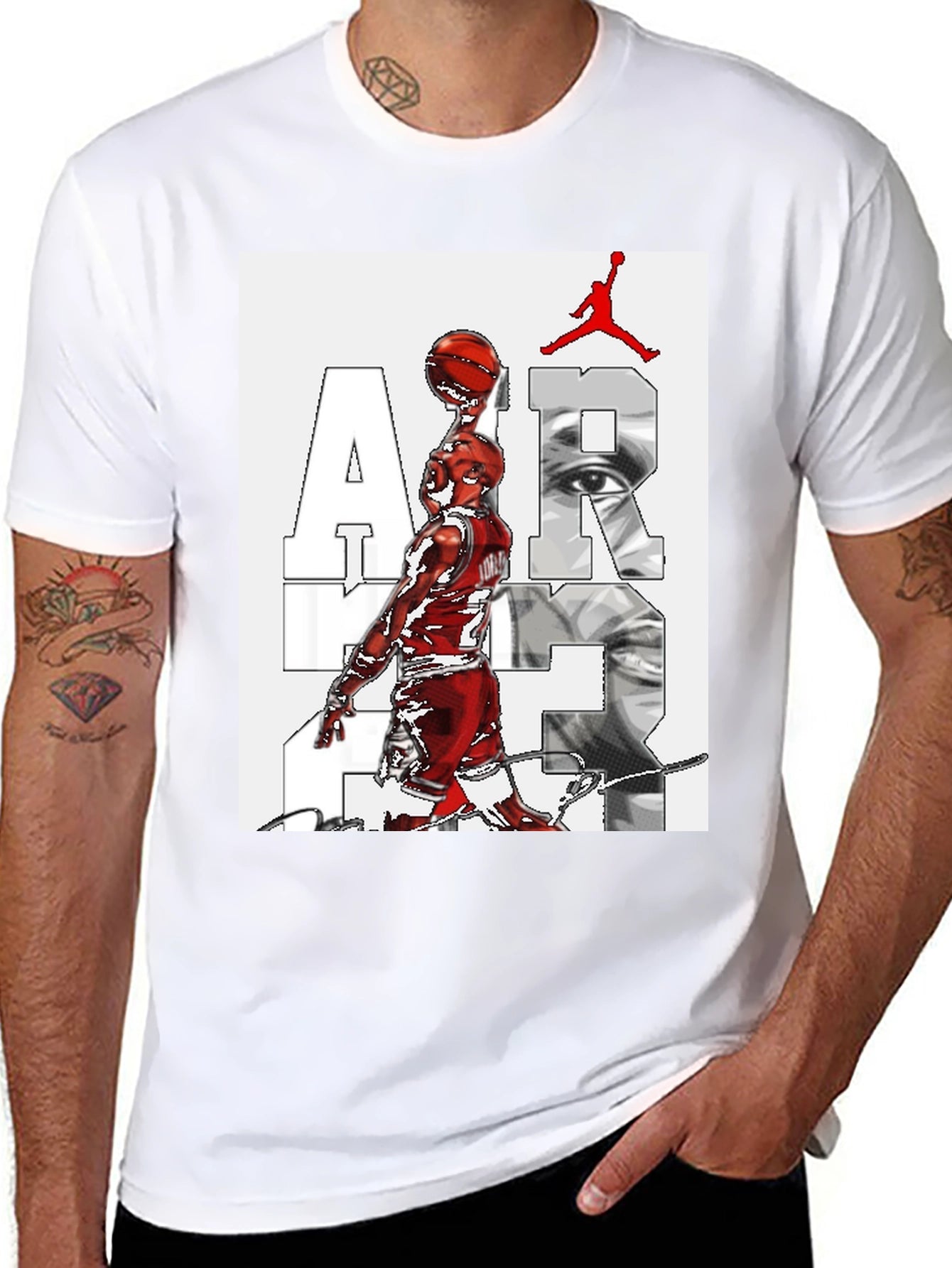 Air Jordan Graphic Black T-Shirt