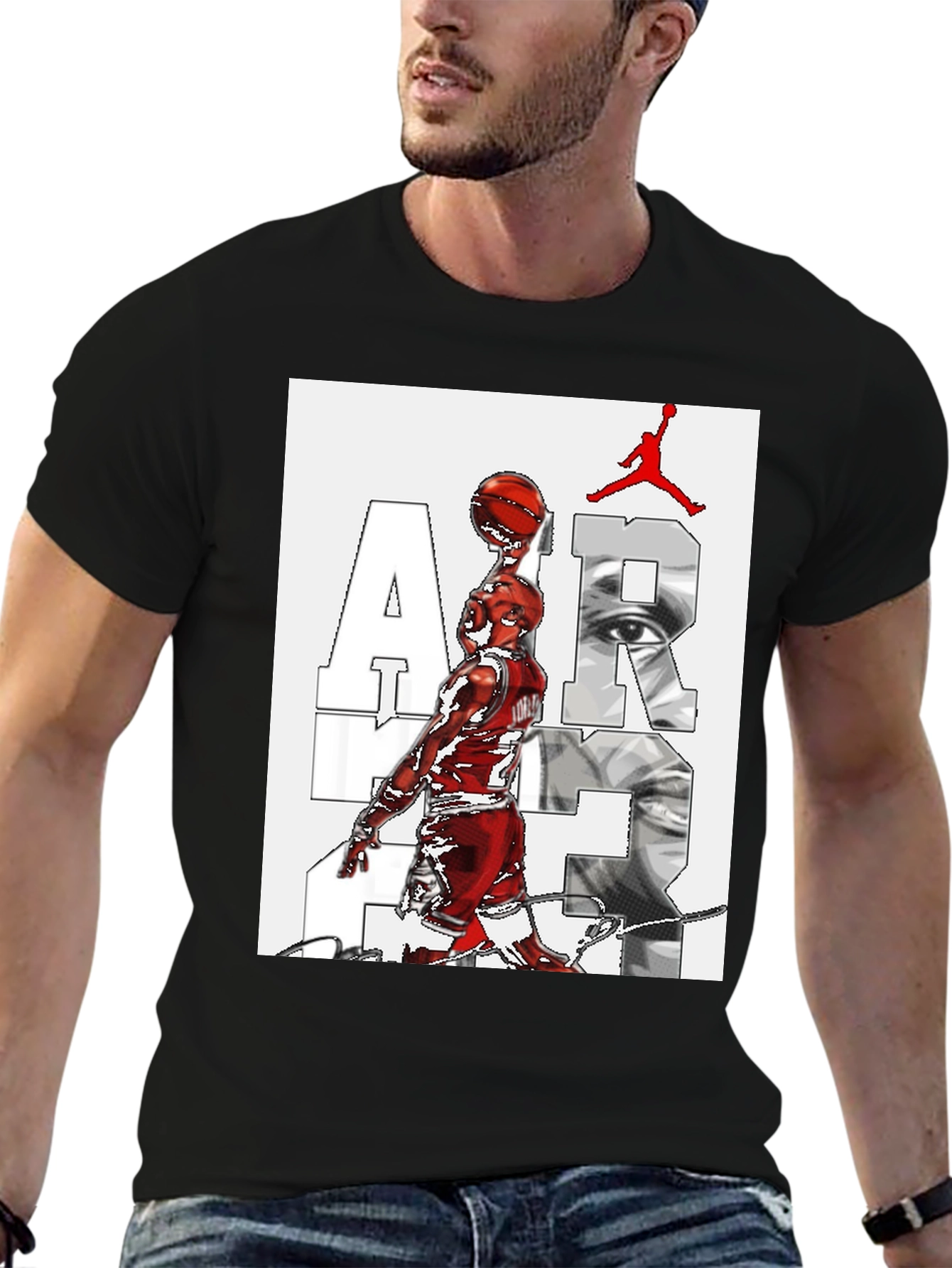 Air Jordan Graphic Black T-Shirt