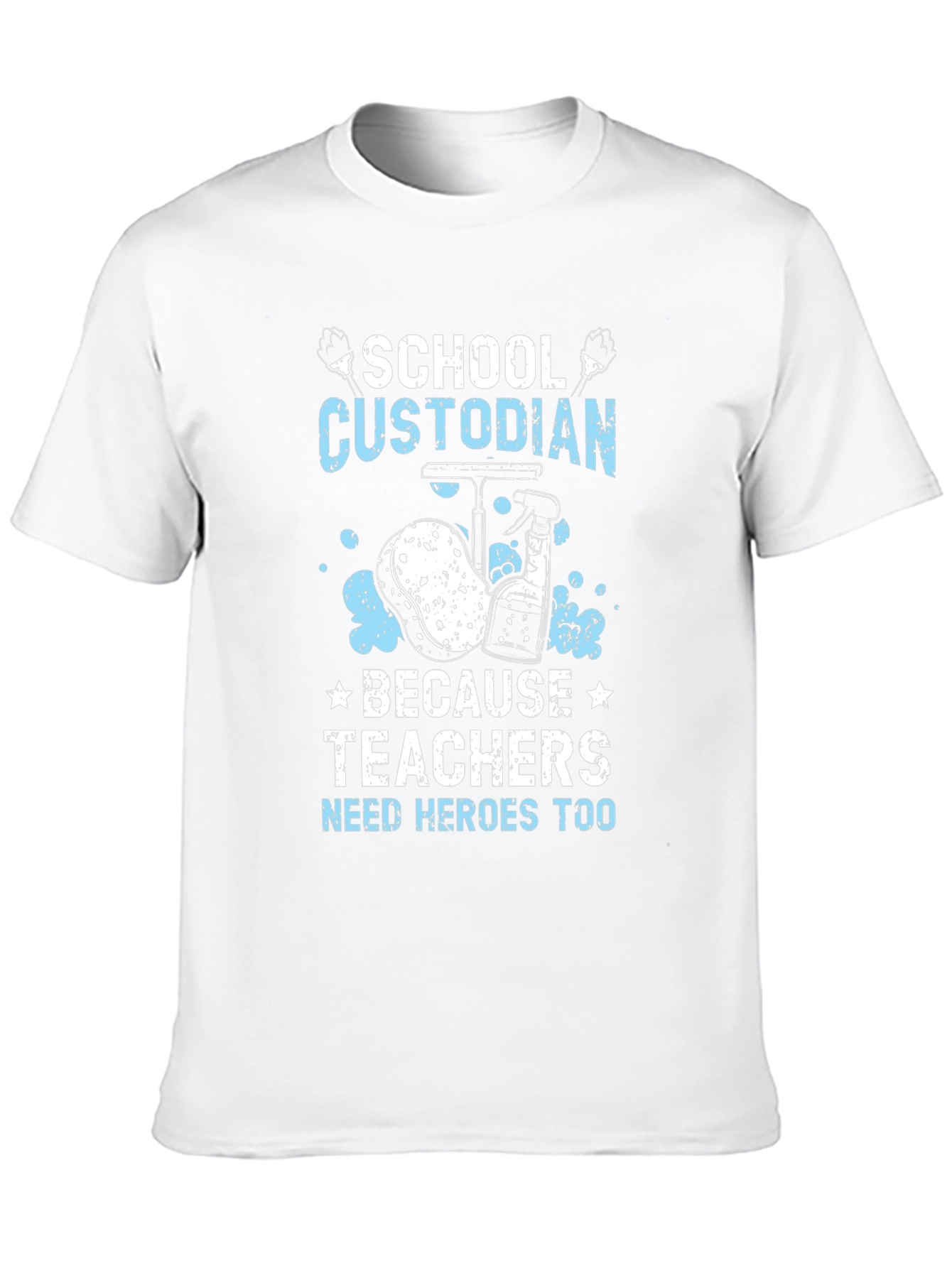 School Custodian Hero T-Shirt