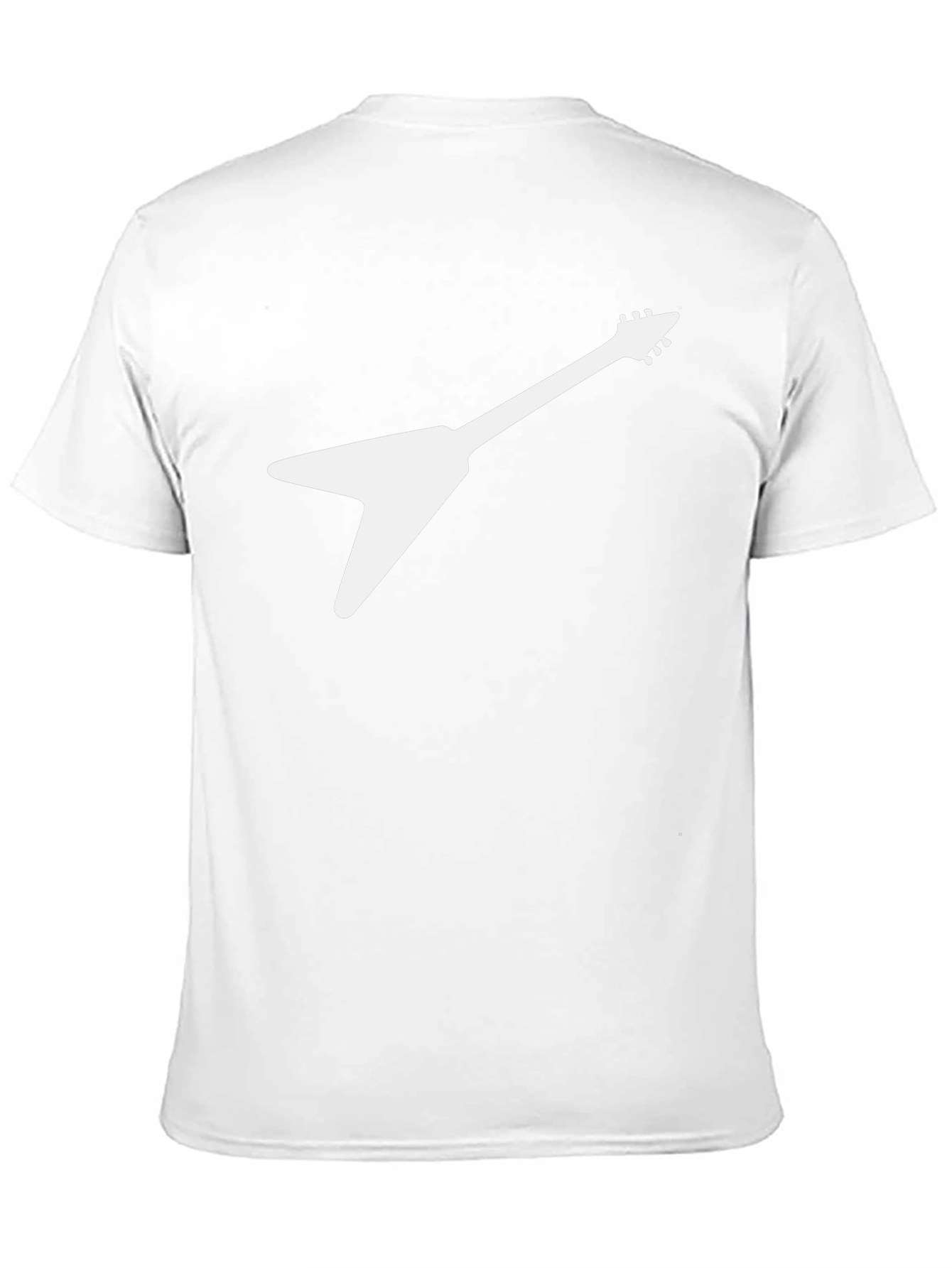 Flying V Guitar T-Shirt - Rocker Style Tee