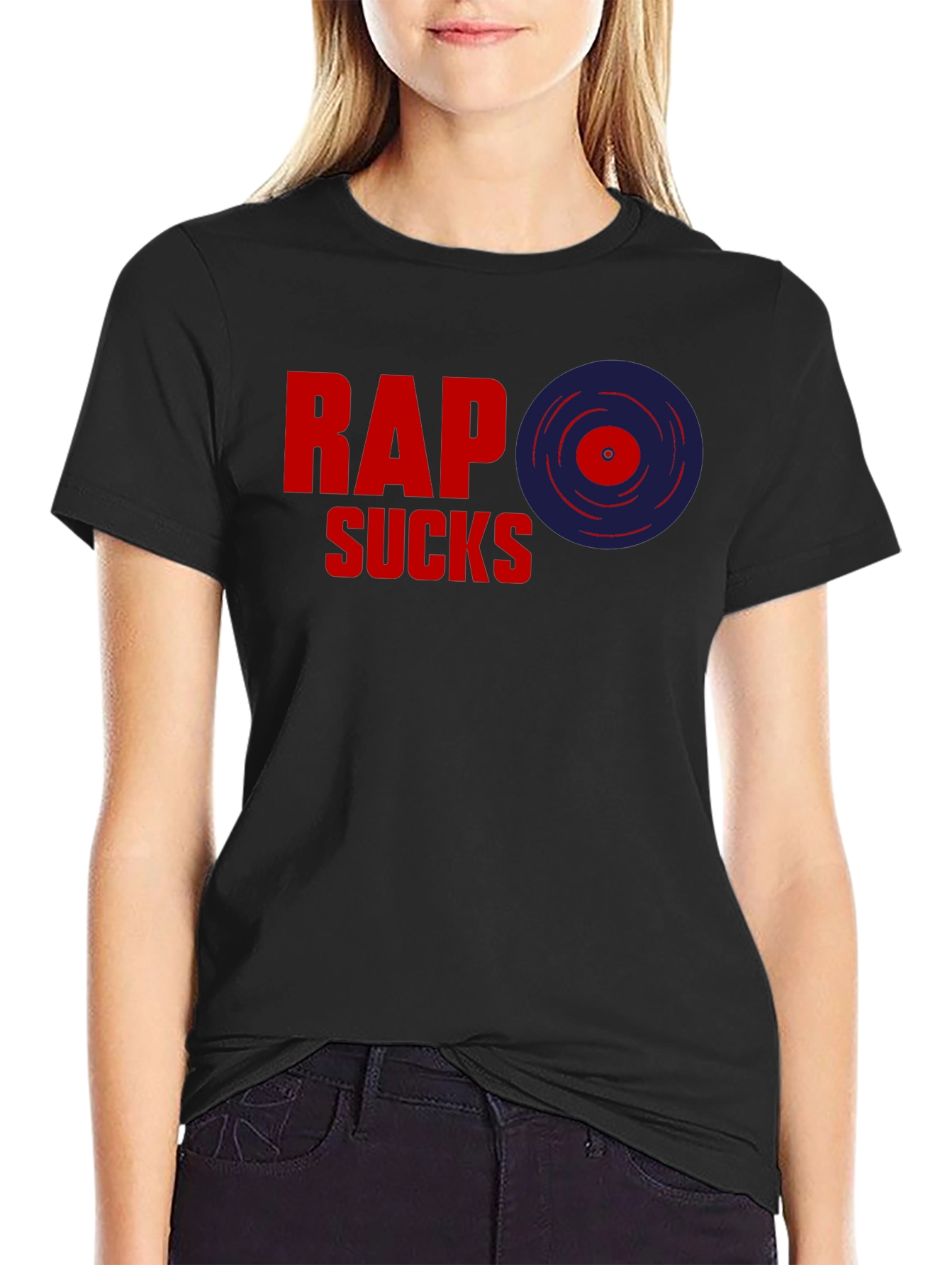 Rap Sucks T-Shirt - Anti-Rap Statement Tee