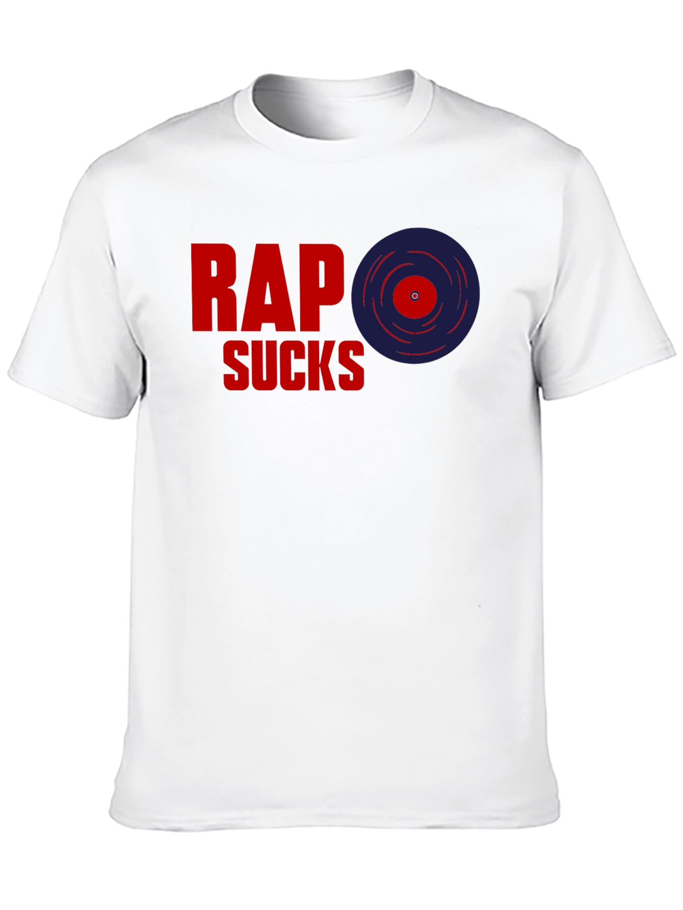 Rap Sucks T-Shirt - Anti-Rap Statement Tee