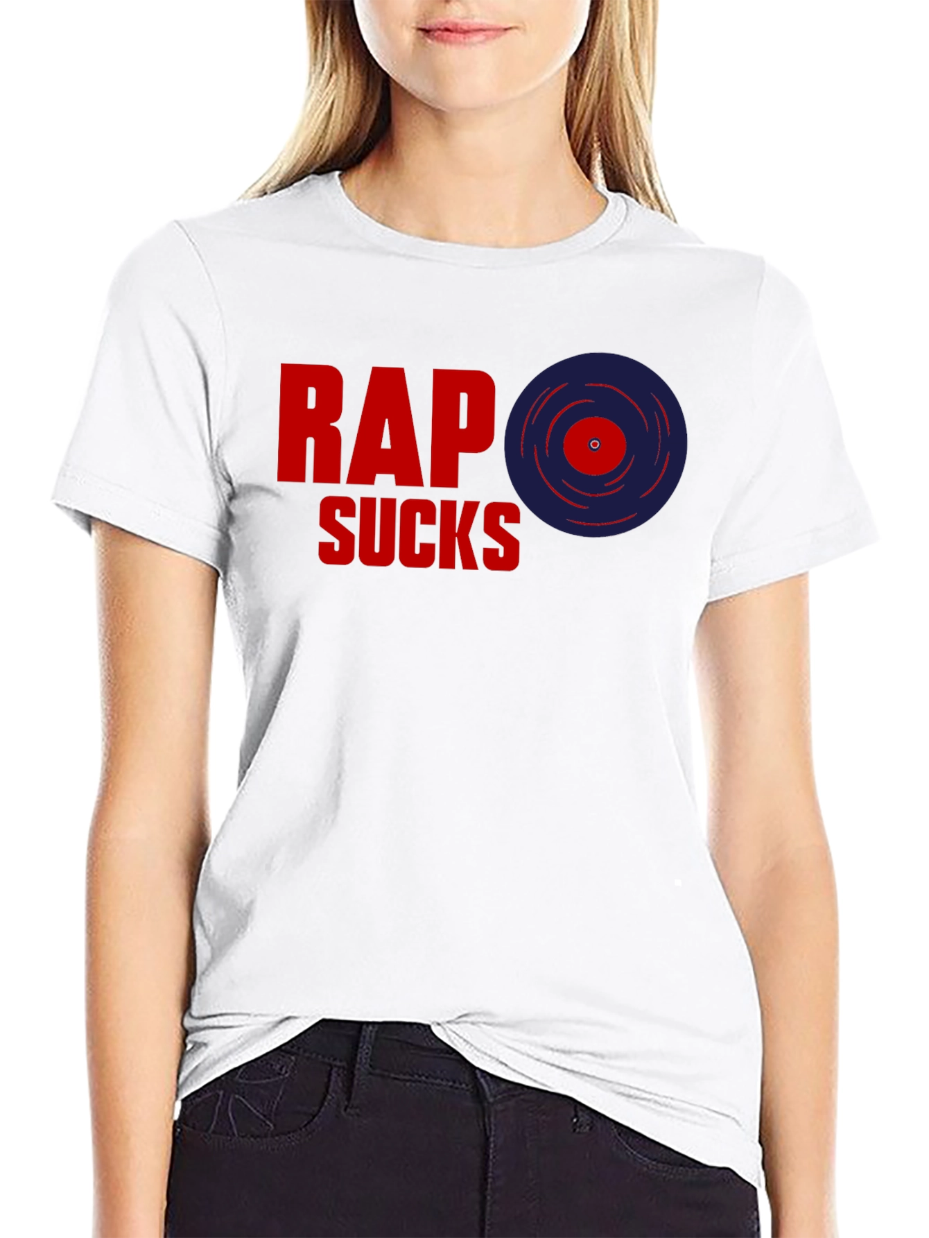 Rap Sucks T-Shirt - Anti-Rap Statement Tee