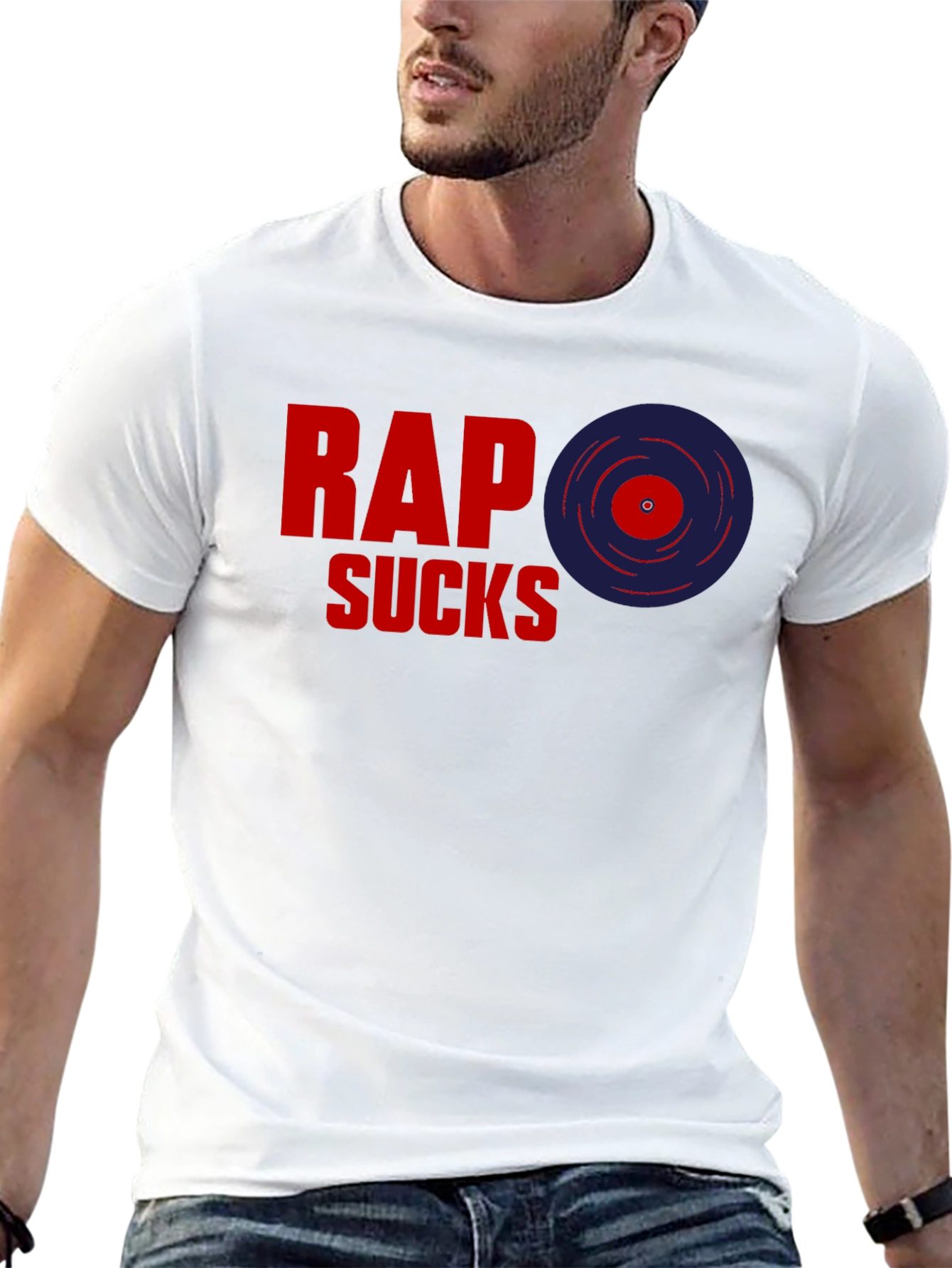 Rap Sucks T-Shirt - Anti-Rap Statement Tee