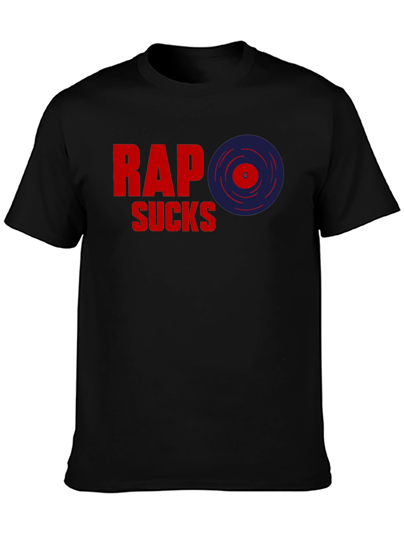 Rap Sucks T-Shirt - Anti-Rap Statement Tee