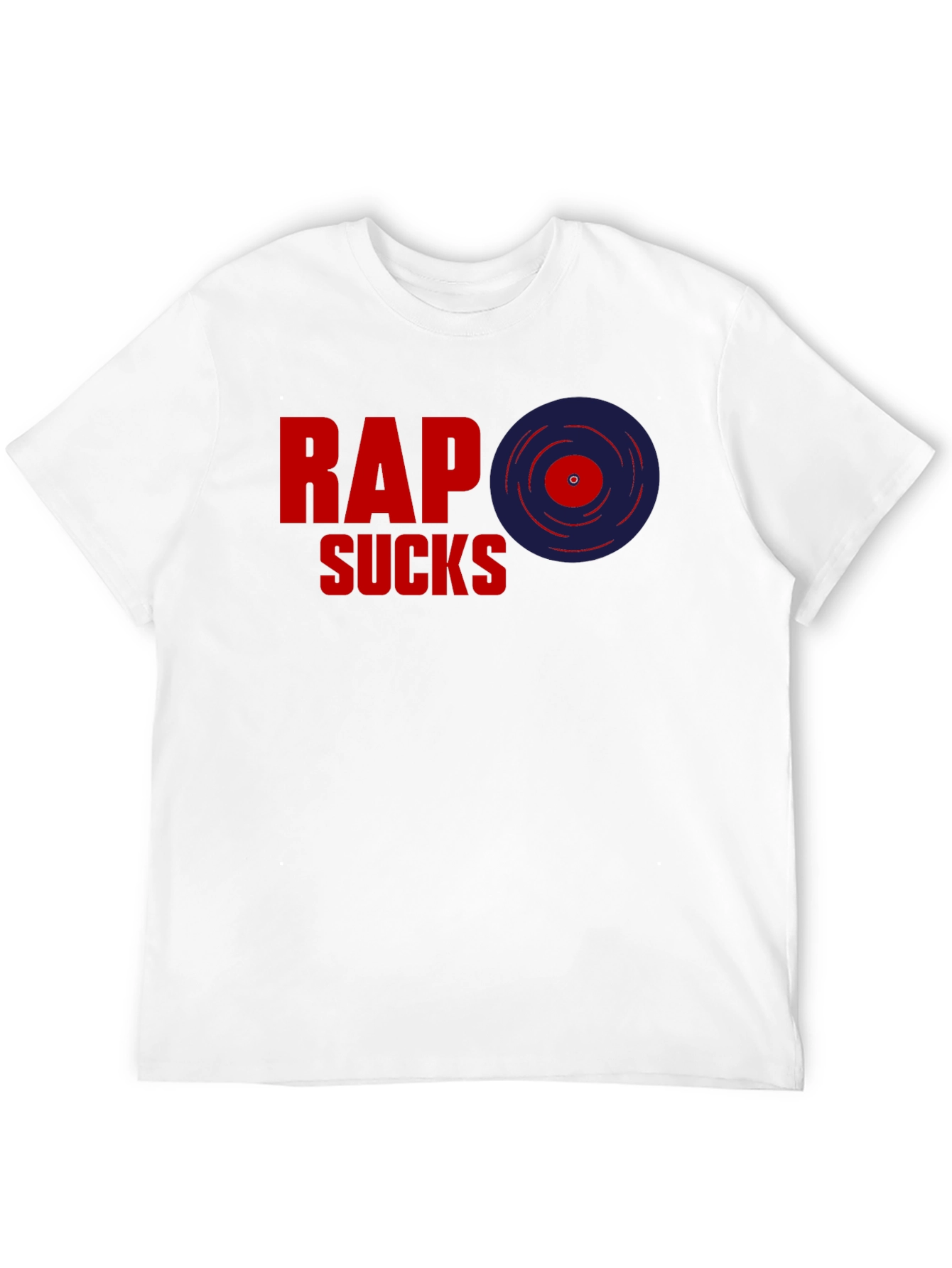 Rap Sucks T-Shirt - Anti-Rap Statement Tee