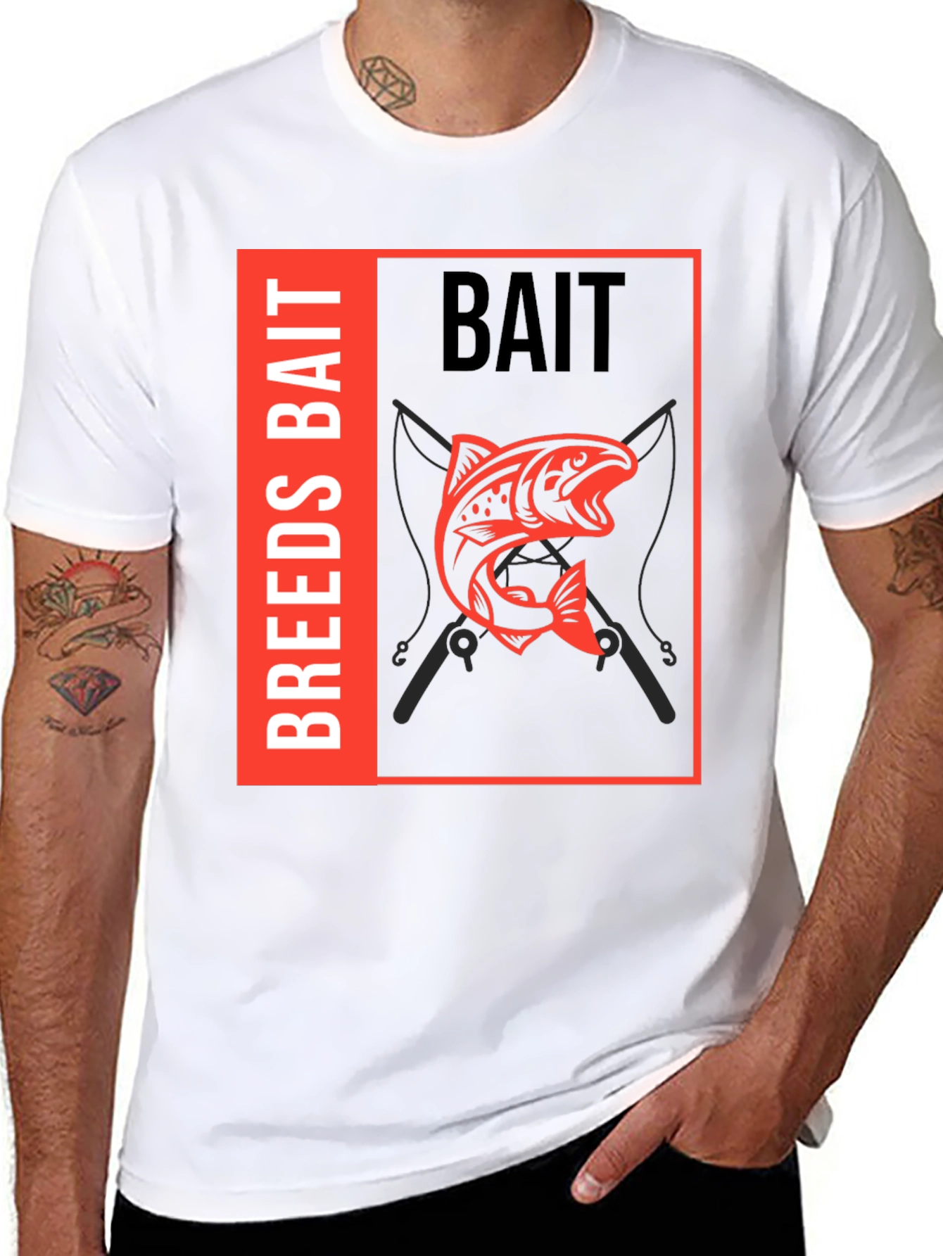 Breeds Bait Fishing T-Shirt - Angler Apparel