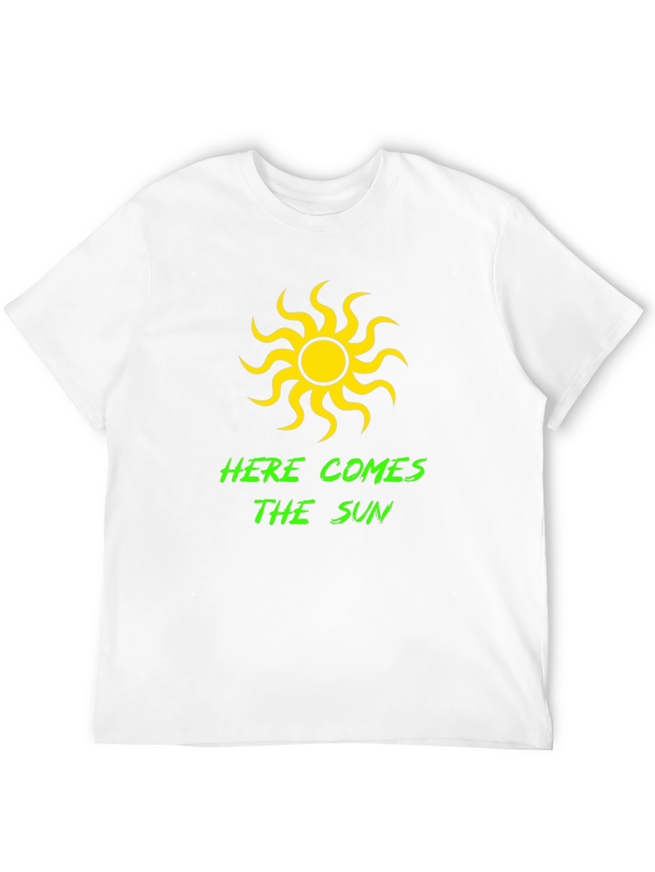 Here Comes the Sun Black T-Shirt