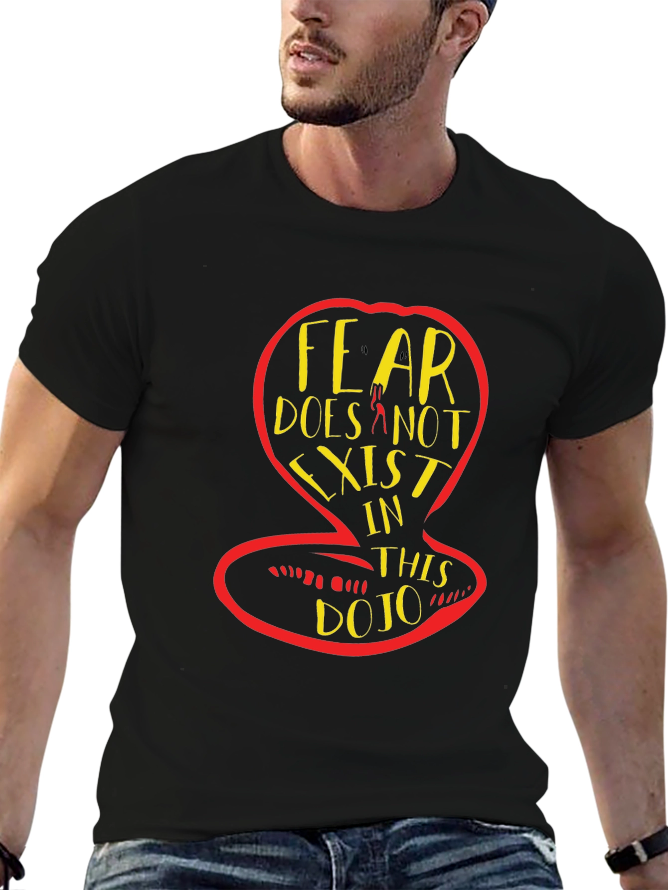 Fear Does Not Exist Cobra T-Shirt