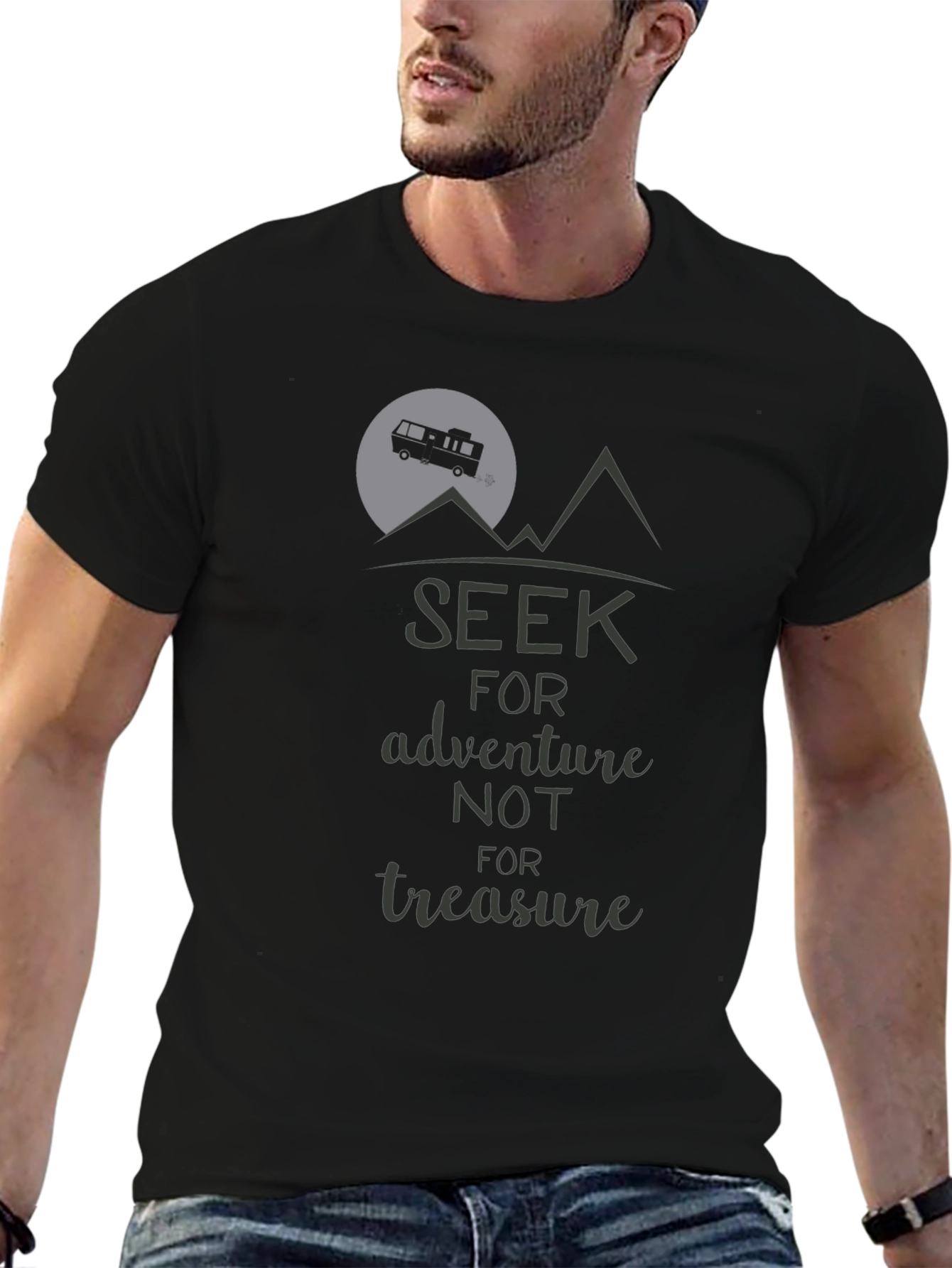 Adventure Awaits Tee - Seek Adventure Not Treasure T-Shirt