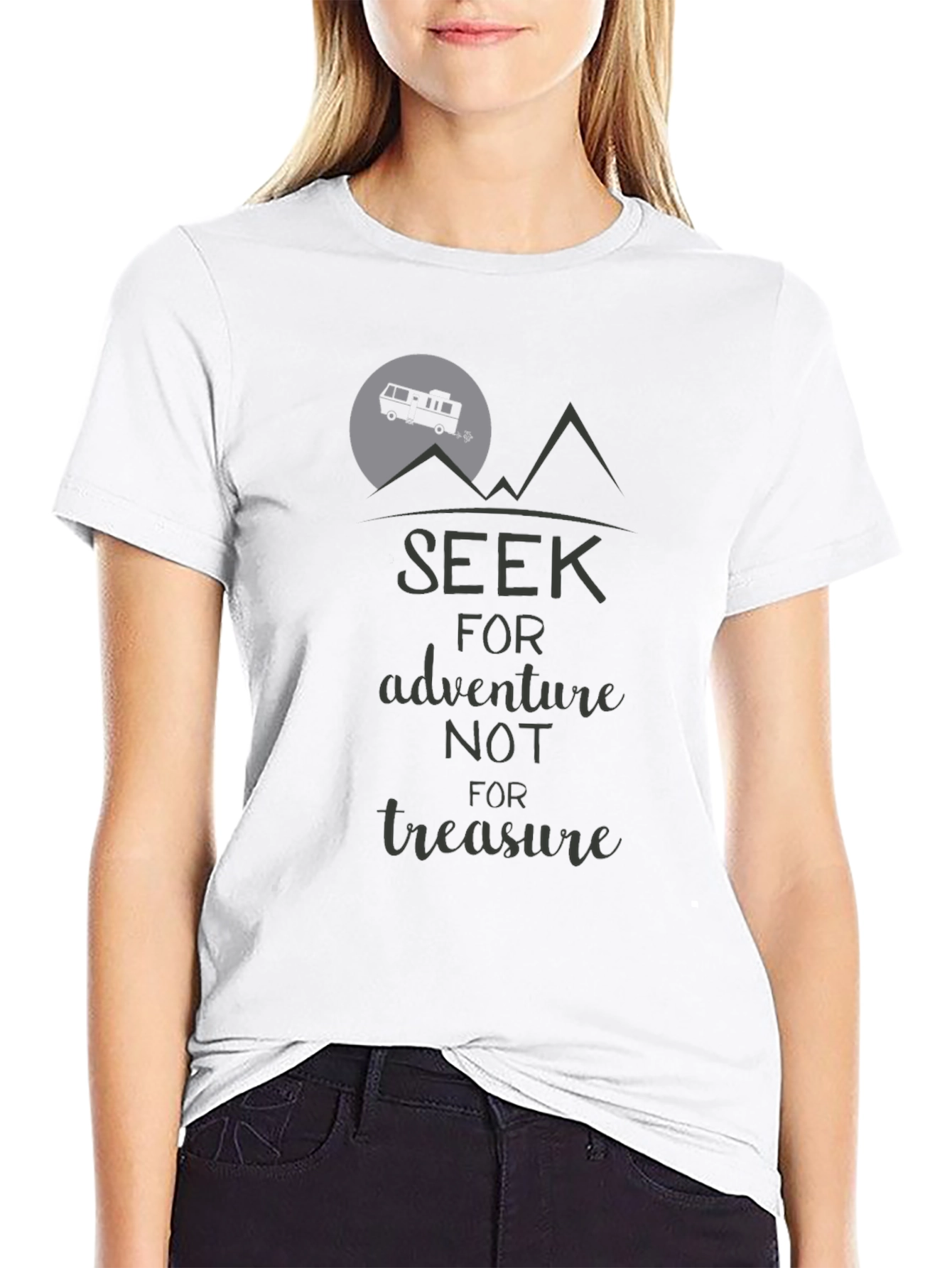 Adventure Awaits Tee - Seek Adventure Not Treasure T-Shirt
