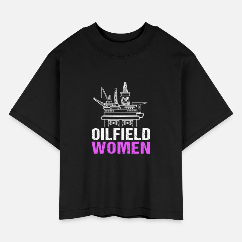 Oilfield Women Drilling Gas Worker Oilfield Wife