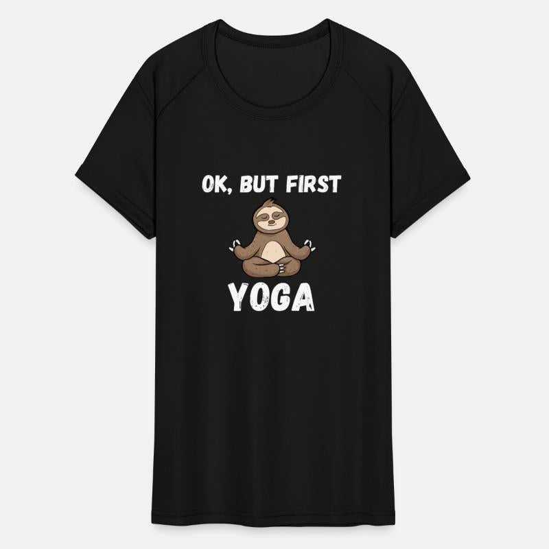 Okay But First Yoga Sloth