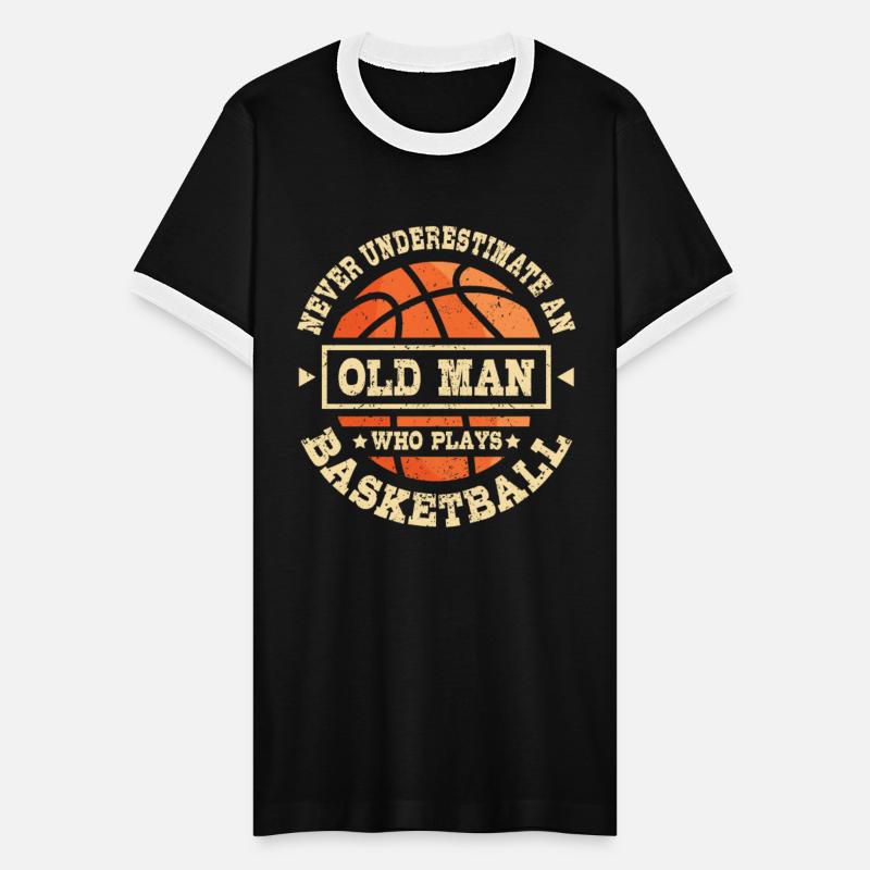 Old man who plays basketball