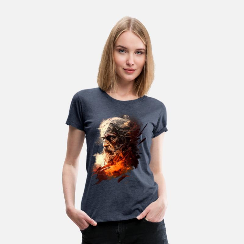 Old men graphic design Art into Sadness