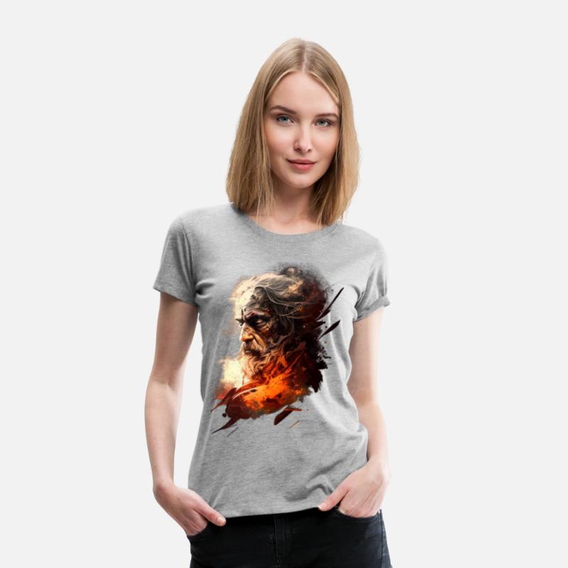 Old men graphic design Art into Sadness