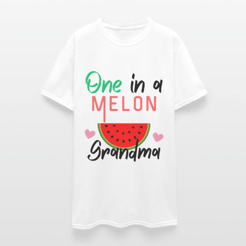 One in a Melon Grandma Summer Birthday Party Match