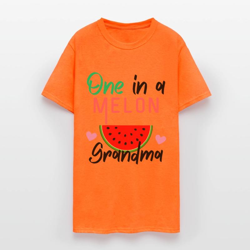 One in a Melon Grandma Summer Birthday Party Match