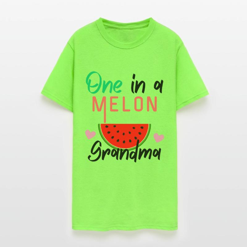 One in a Melon Grandma Summer Birthday Party Match