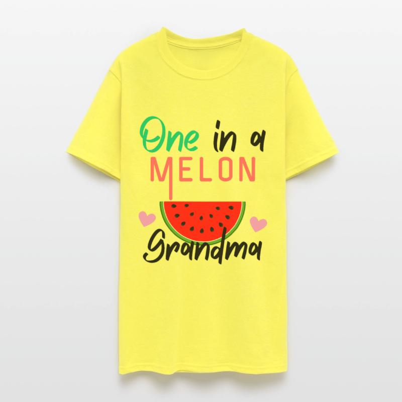 One in a Melon Grandma Summer Birthday Party Match