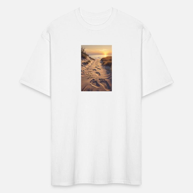 One Step at a Time – Inspirational Footprints