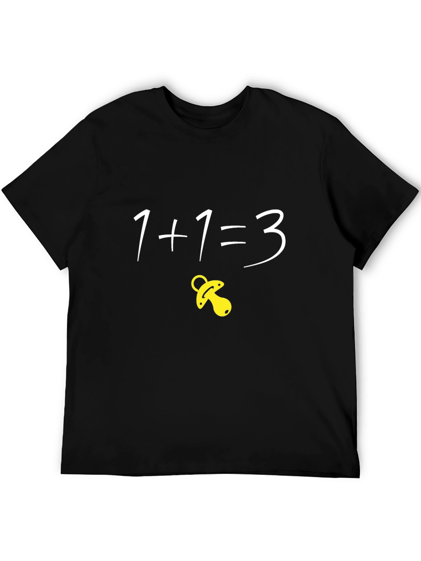 Funny Pregnancy T-Shirt: 1+1=3