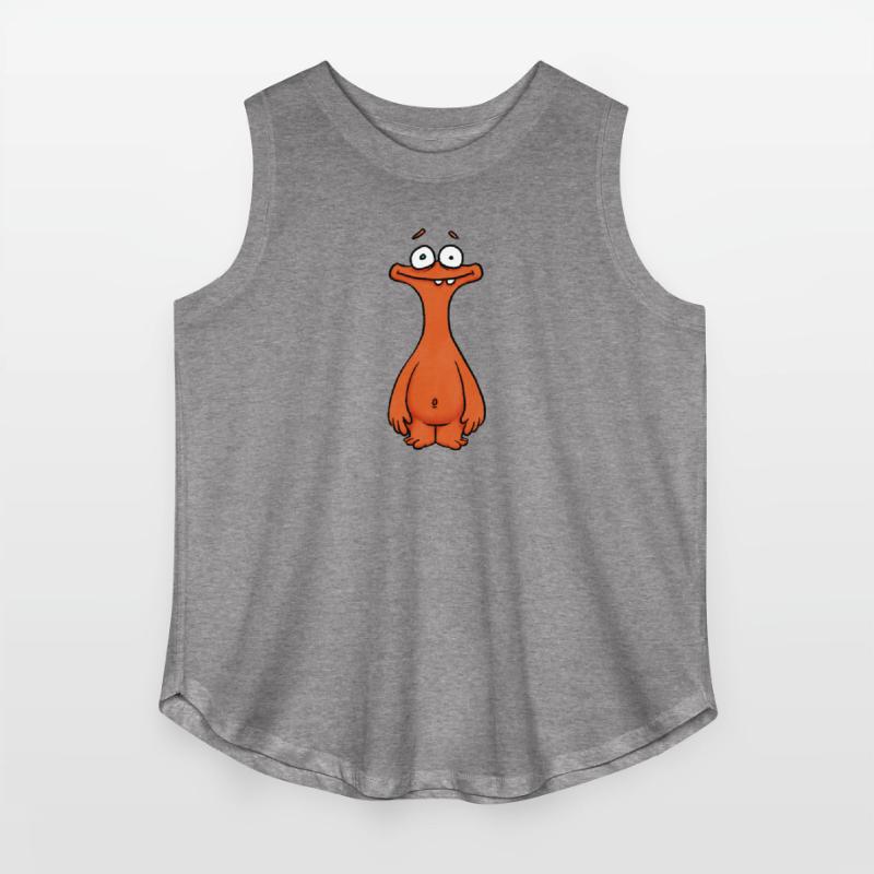 Orange Cartoon Creature