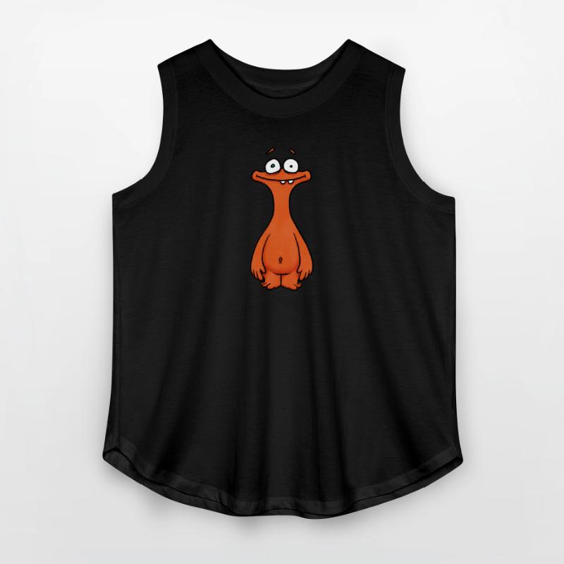 Orange Cartoon Creature