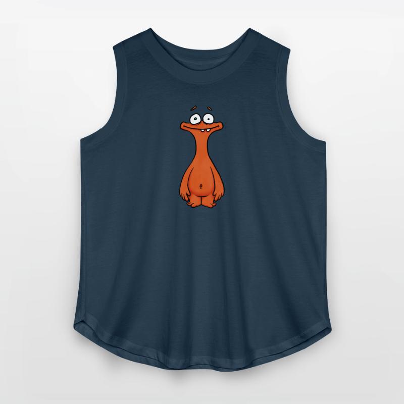 Orange Cartoon Creature