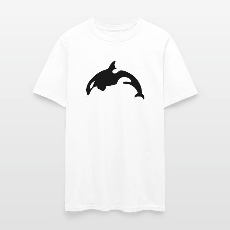 Orca Killer Whale Black Silhouette Artwork
