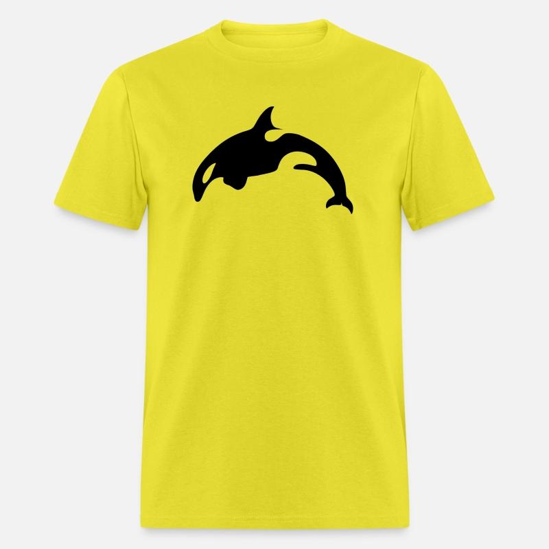 Orca Killer Whale Black Silhouette Artwork